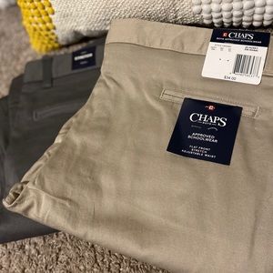 BRAND NEW BOYS HUSKY SIZE 20 CHAPS UNIFORM PANTS